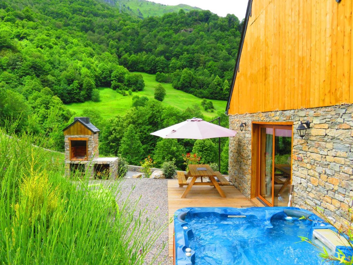 Le Bordarriben Sauna & Spa 4 Etoiles Gèdre Buitenkant foto