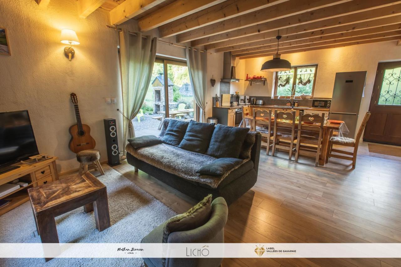 Le Bordarriben Sauna & Spa 4 Etoiles Gèdre Buitenkant foto