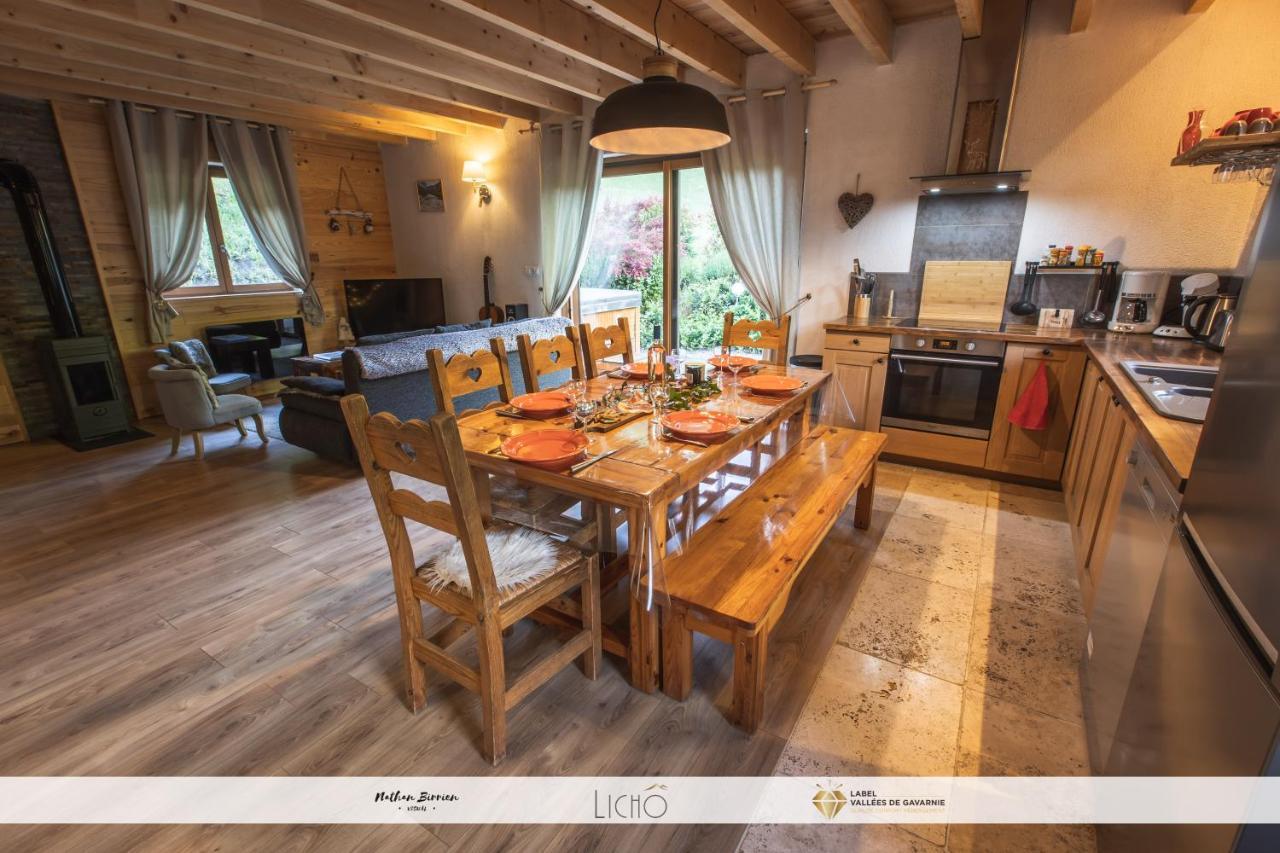 Le Bordarriben Sauna & Spa 4 Etoiles Gèdre Buitenkant foto